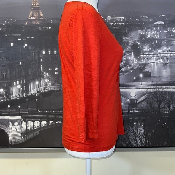 ARMAND VENTILO TOP IN CORAL RED - Picture 3 of 7